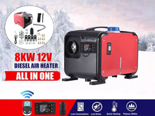 Load image into Gallery viewer, Diesel Air Heater 8KW 12V – Efficient Heating for Trucks, RVs, and Boats