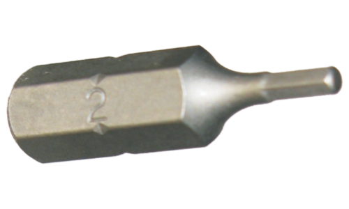 1/4" Hex In-Hex Insert Bit, 2 x 25mm