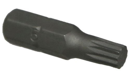 1/4" Hex Triple Square Insert Bit, M5 x 25mm