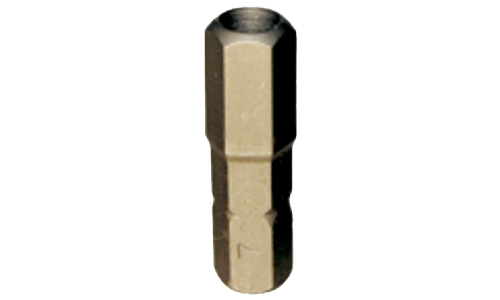 7 x 25mm 1/4" Hex In-Hex Tamper Insert Bit