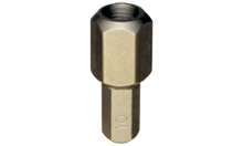 Load image into Gallery viewer, 10 x 25mm 1/4" Hex In-Hex Tamper Insert Bit