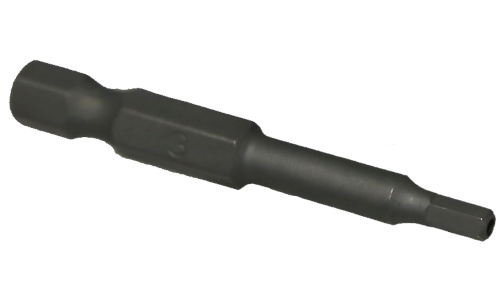 3 x 50mm Tamper In-Hex Power Bit