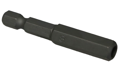 1/4" Hex In-Hex (Tamper) Power Bit 8 x 50mm