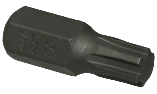 10mm Hex Ribe Insert Bit