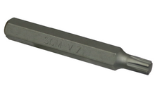 Load image into Gallery viewer, 10mm Hex Ribe Insert Bit, 7 x 75mm
