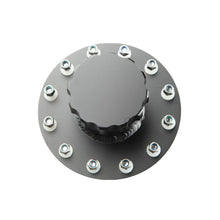Load image into Gallery viewer, BILLET ALLOY FUEL CELL SCREW ON CAP BLACK GASKETS BOLTS