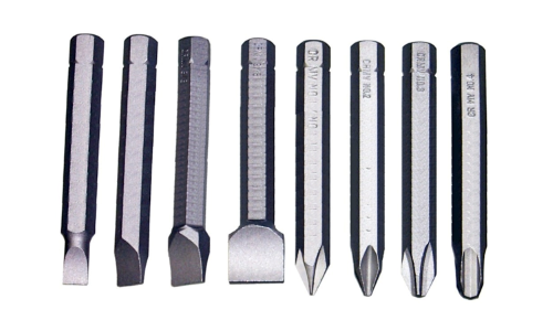 5/16" Hex Impact Insert Bit Set, 8 Piece