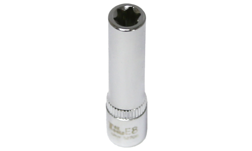 1/4" Drive E-Series Torx Socket E8 x 50mm