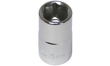 Load image into Gallery viewer, 15mm 1/2" Drive Socket