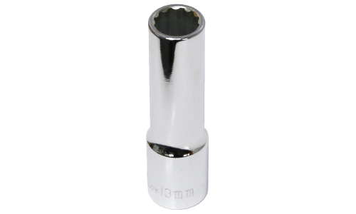 1/2" Drive Deep Socket 13mm (12 Piece)