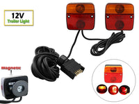 Load image into Gallery viewer, Trailer Light 12V Magnetic LED Safety Light Indicator Tail lights