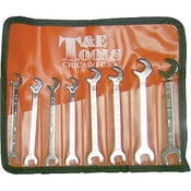 Load image into Gallery viewer, Double Open End Ignition Wrench Set 8pc SAE