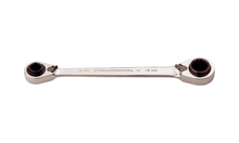 Load image into Gallery viewer, 5/16" x 3/8" &amp; 7/16" x 1/2" Quad-Box Gear Ratchet Wrench