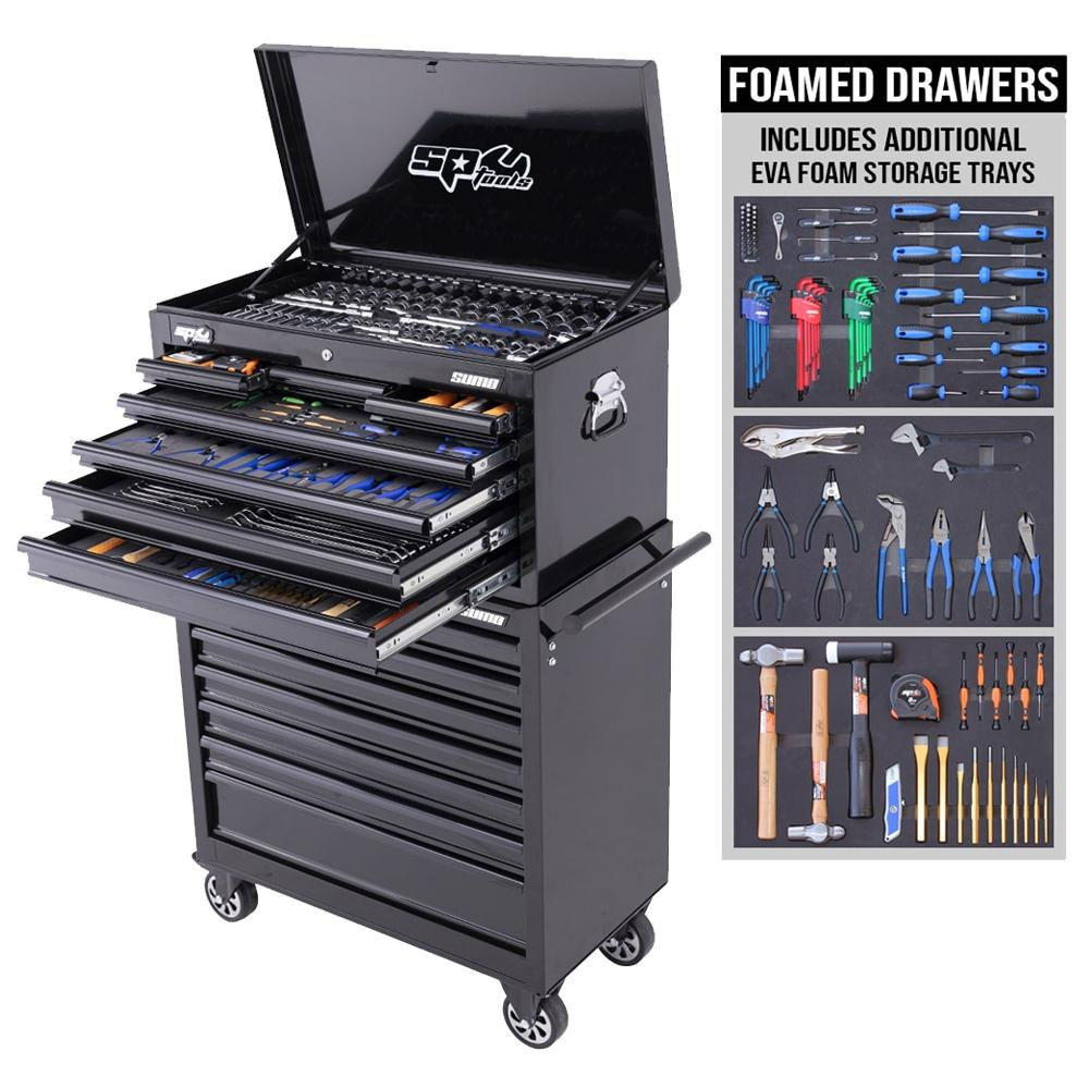Sumo Custom Series Tool Kit - 452pc - Metric/SAE - Black/Black + BONUS EVA
