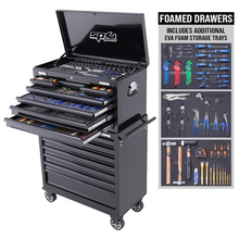 Load image into Gallery viewer, Sumo Custom Series Tool Kit - 452pc - Metric/SAE - Black/Black + BONUS EVA