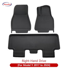 Load image into Gallery viewer, For Tesla Model Y 3 Highland Floor Mat Trunk Luggage Mat LHD RHD 2017 to 2024 2025 Left Right Rudder Four Seasons Floor Liner / Rhd My 2017-2024...