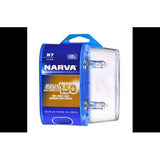 Narva H7 Headlight Bulb 12V Px26D Plus150 Twin Pack
