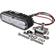 Load image into Gallery viewer, Drivetech 4X4 LED Work Light Rectangle Low Profile Flush Mount 12V/24V Flood Beam