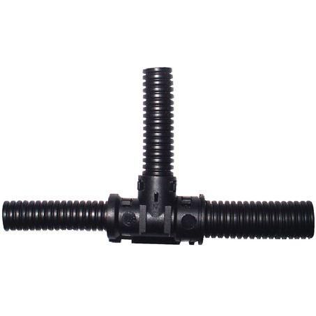 OEX T-Piece Convoluted Tubing Fitting for 10mm Tubes
