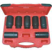 Load image into Gallery viewer, 1/2" Dr FWD Axle Nut Impact Socket Set 7pc (6p)