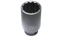Load image into Gallery viewer, 1/2" Drive FWD Axle Nut Socket 34mm (12 Piece)