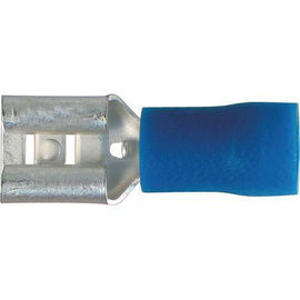 ACX3017BL - OEX Crimp Terminal Female Blade Blue Terminal Entry 6.3 x 0.8mm Vinyl 14 Pce