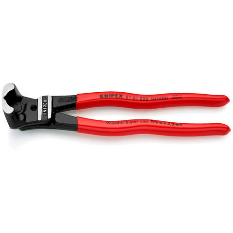 200mm High-Leverage Bolt End Cutting Nipper