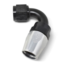 '-20AN TAPER SERIES 120 DEGREE HOSE END SILVER