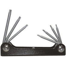Load image into Gallery viewer, 7 Piece T6-T20 Torx Fold Up Set