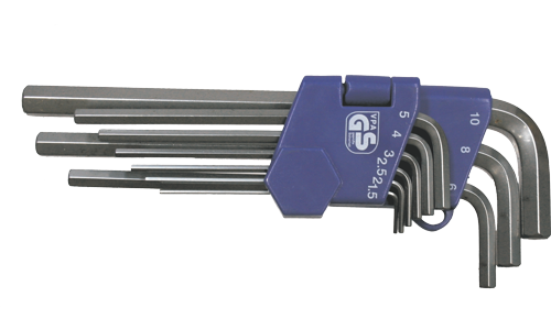 9 Piece Metric Long Arm Hex Key Set