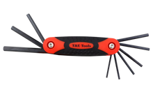 Load image into Gallery viewer, 9 Piece SAE Fold-Up Hex Key Set