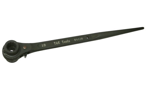 Double-Sided Reversible Podger Ratchet Wrench 18 x 24mm
