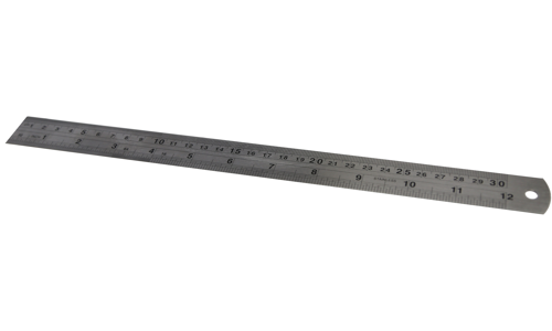 300mm Double Sided Stainless Steel Rule