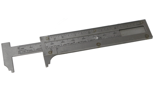 Pocket Slide Rule for Quick Measurements