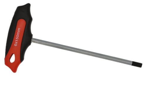 6mm T-Handle Hex Key 150mm