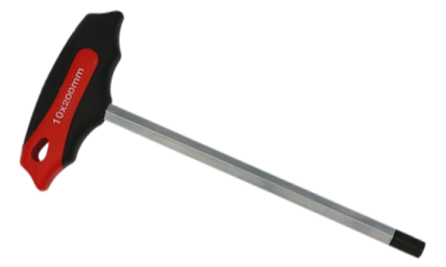 10mm T-Handle Hex Key 200mm