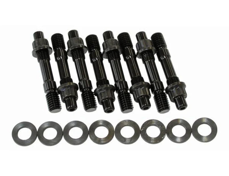 BLOWER STUD KIT BLACK STUDS BLACK FINISH 2.9" OAL