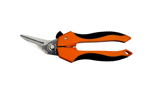 Multi-Purpose Bent Stainless Steel Shears, 185mm