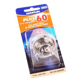 Narva H4 Headlight Bulb P43T 38 Plus 100 12V 60/55W