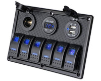 Load image into Gallery viewer, Led Rocker Switch Panel 6 Way
