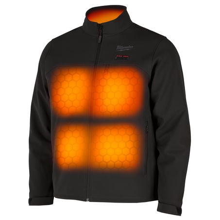 Milwaukee M12 TOUGHSHELL Heated Jacket Black-XL