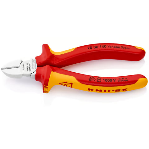140mm VDE Diagonal Cutting Pliers