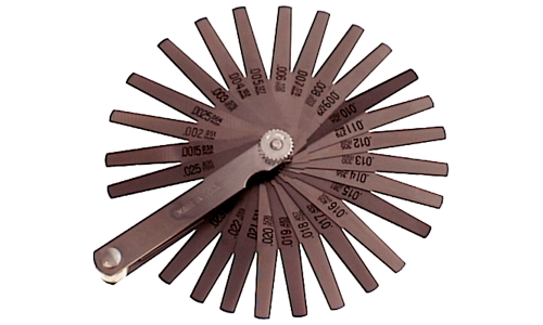 26 Blade Taper Feeler Gauge
