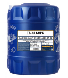 MANNOL 7118 20L TS-18 SHPD 15W-40 Truck Oil