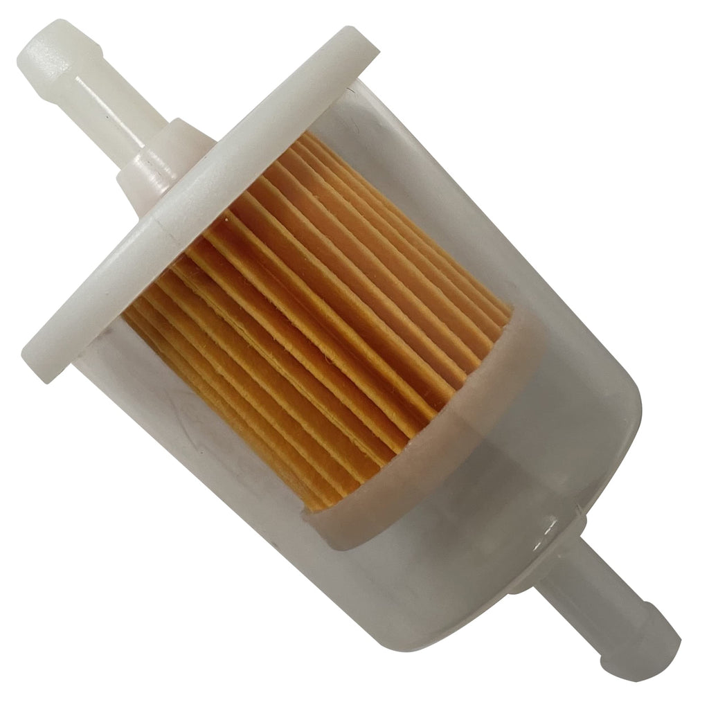 -3AN INLINE FUEL & OIL FILTER SILVER 3X FILTER 30,80,150 MIC