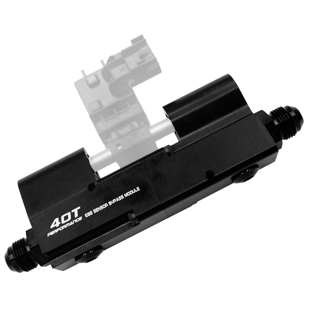 E85 CONTENT SENSOR BYPASS BLOCK FLEX FUEL -10ORB PORTS