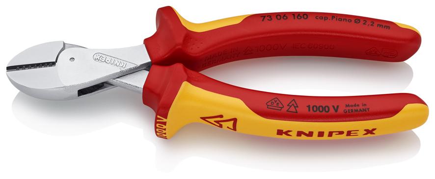 160mm X-Cut Diagonal Cutting Pliers 1000V VDE