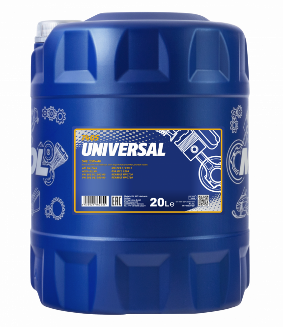 Universal 15W-40 SN/CH-4 A3/B4 Ester 20L Engine Oil