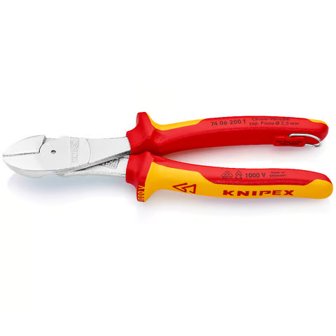 KNIPEX High Leverage Diagonal Cutting Pliers (VDE) 200mm