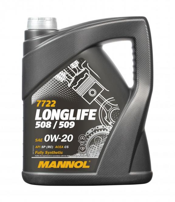 Longlife 508/509 0W-20 C5 DPF 5L Engine Oil